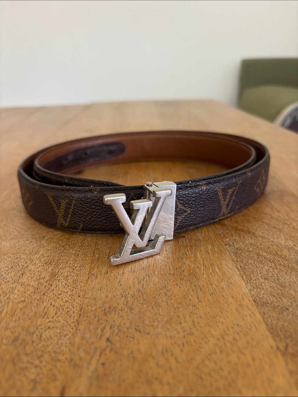 Authentic Louis Vuitton belt